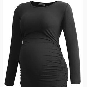 THREE smallshow Fashionably Pregnant Maternity CinchedTops